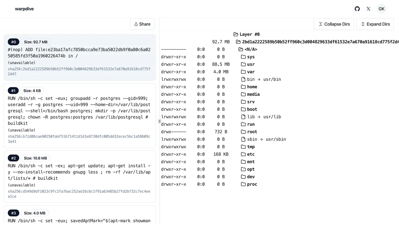 postgres:latest